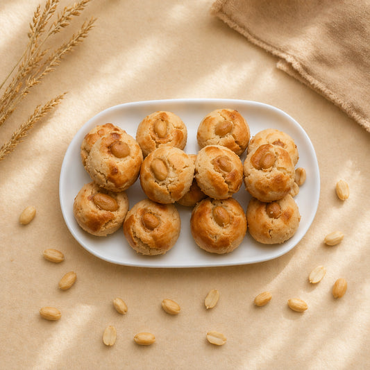 Chinese Peanut Cookies - Grab it before the moon moves on