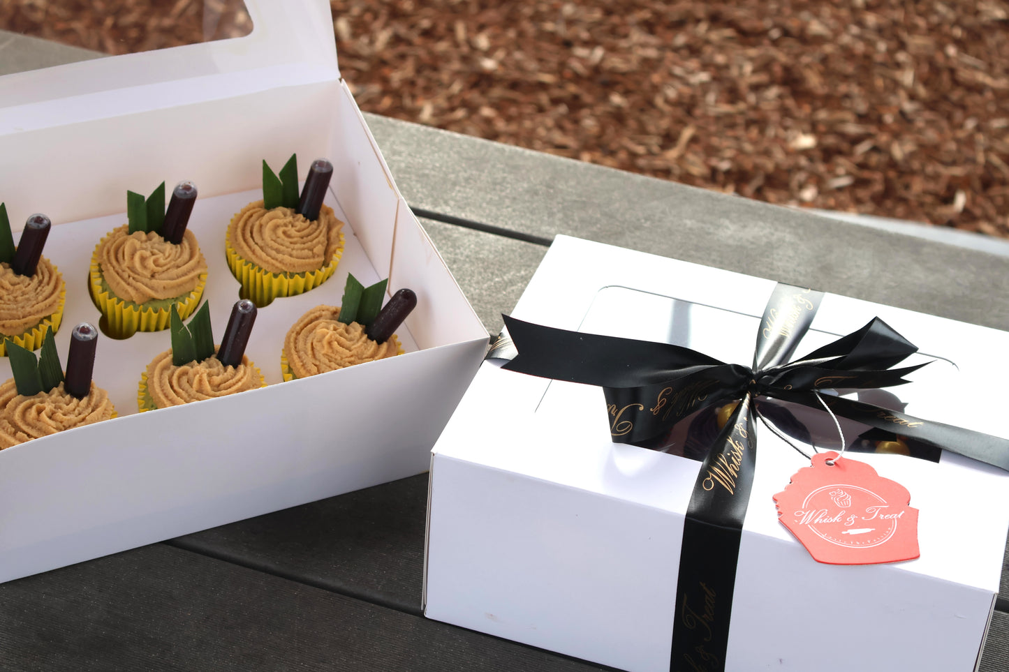 Pandan Gula Melaka Cupcakes