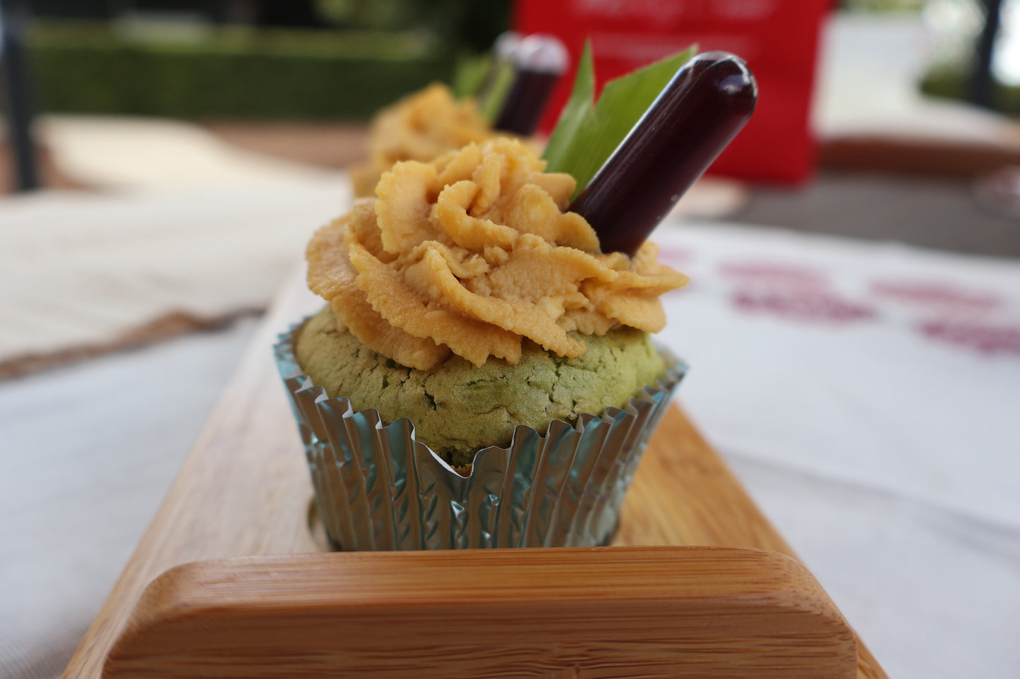 Pandan Gula Melaka Cupcakes