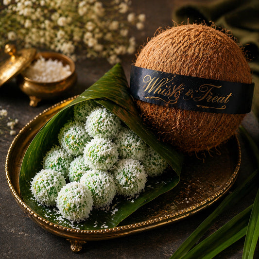 Onde-Onde (Pandan Glutinous Rice Balls) - Box of 15 Pieces