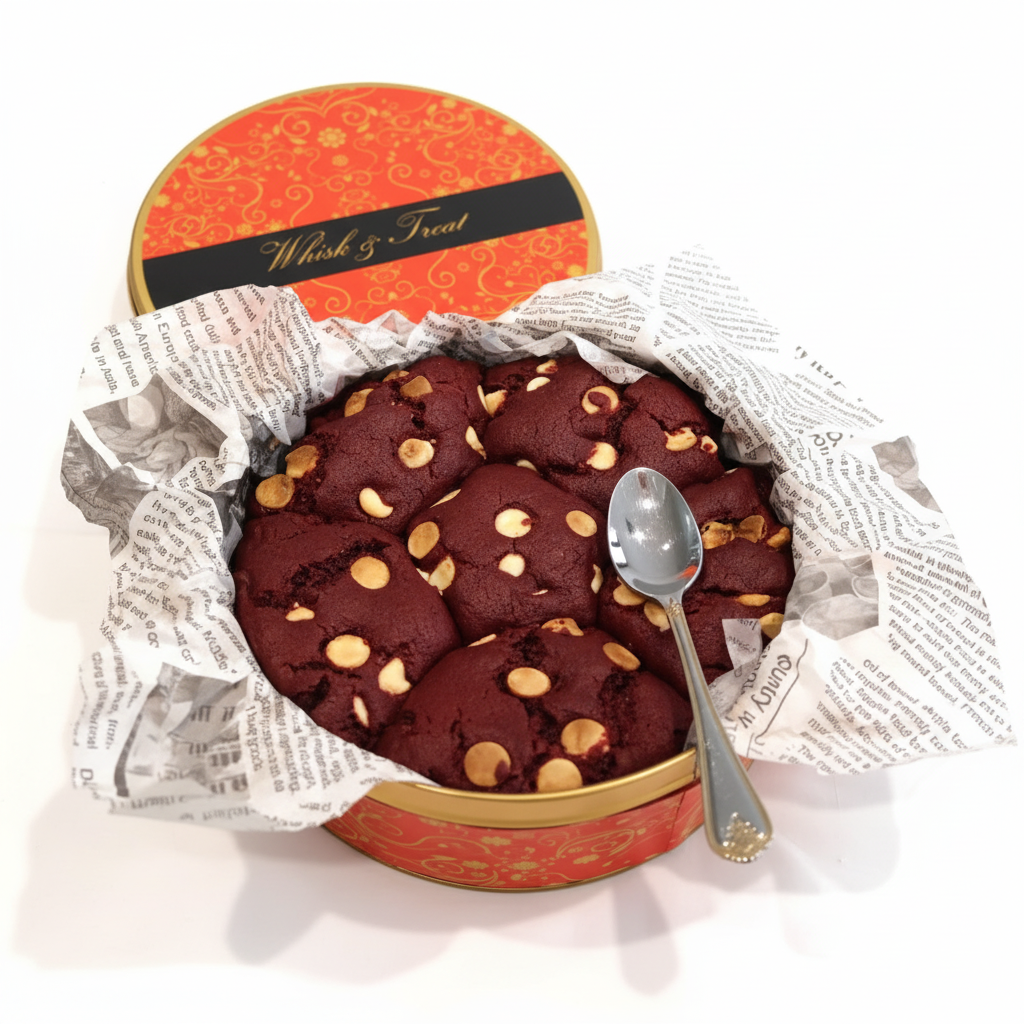 Red velvet with cream cheese filling