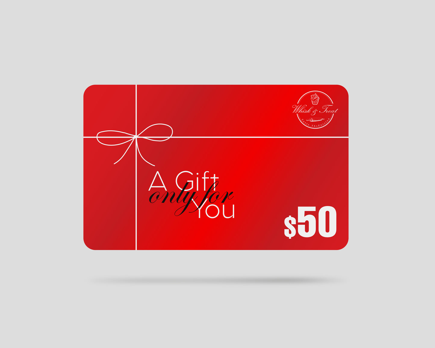 Red Digital Gift Card