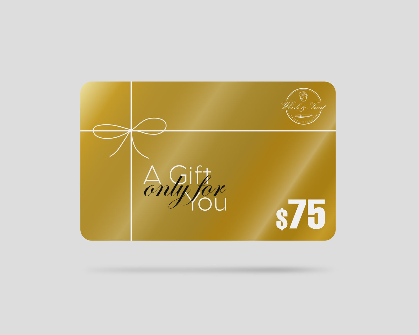 Gold Digital Gift Card