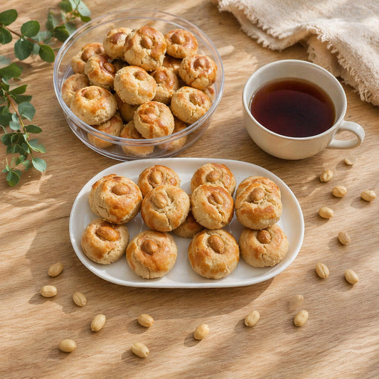 Chinese Peanut Cookies - Grab it before the moon moves on