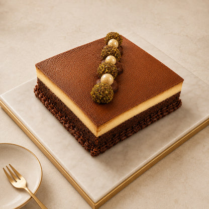 Chocoflan de Luxe