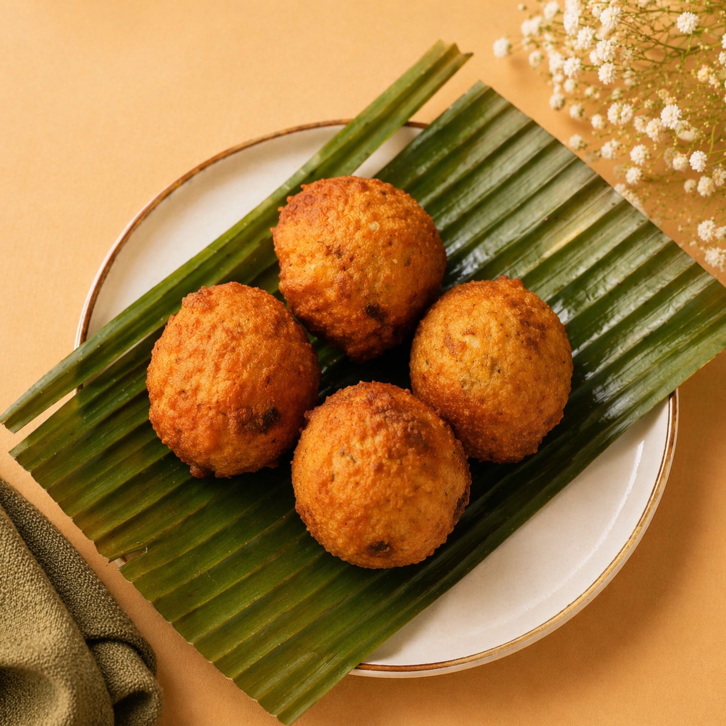 Cucur Pisang - Banana Fritters - Box of 10 Pieces