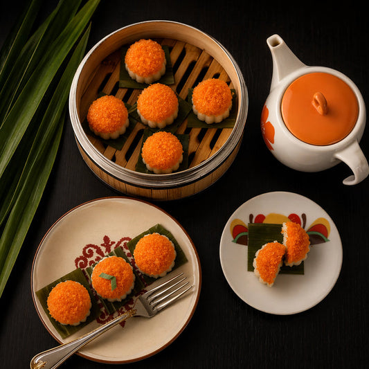 Getuk Ubi - Mashed Cassava Cake / Sweet Cassava Cake -Box of 09 Pieces