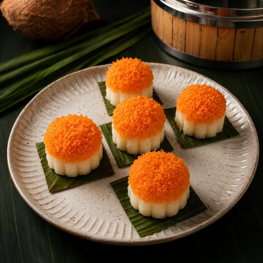 Getuk Ubi - Mashed Cassava Cake / Sweet Cassava Cake -Box of 09 Pieces