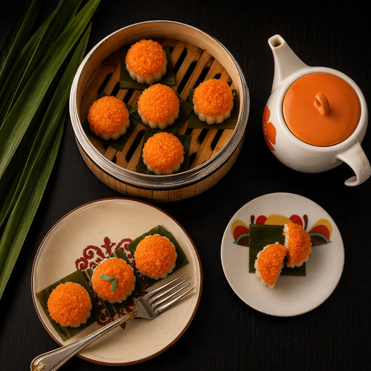 Getuk Ubi - Mashed Cassava Cake / Sweet Cassava Cake -Box of 09 Pieces