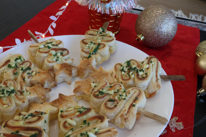 Cheesy Puff Pastry Trees - Box of Ten