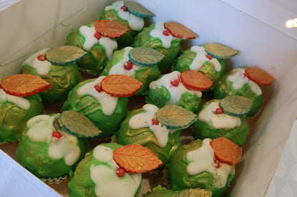 Chocolate & Vanilla Christmas Balls - Box of Sixteen