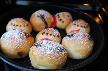 Snowman Buns - Box of Six