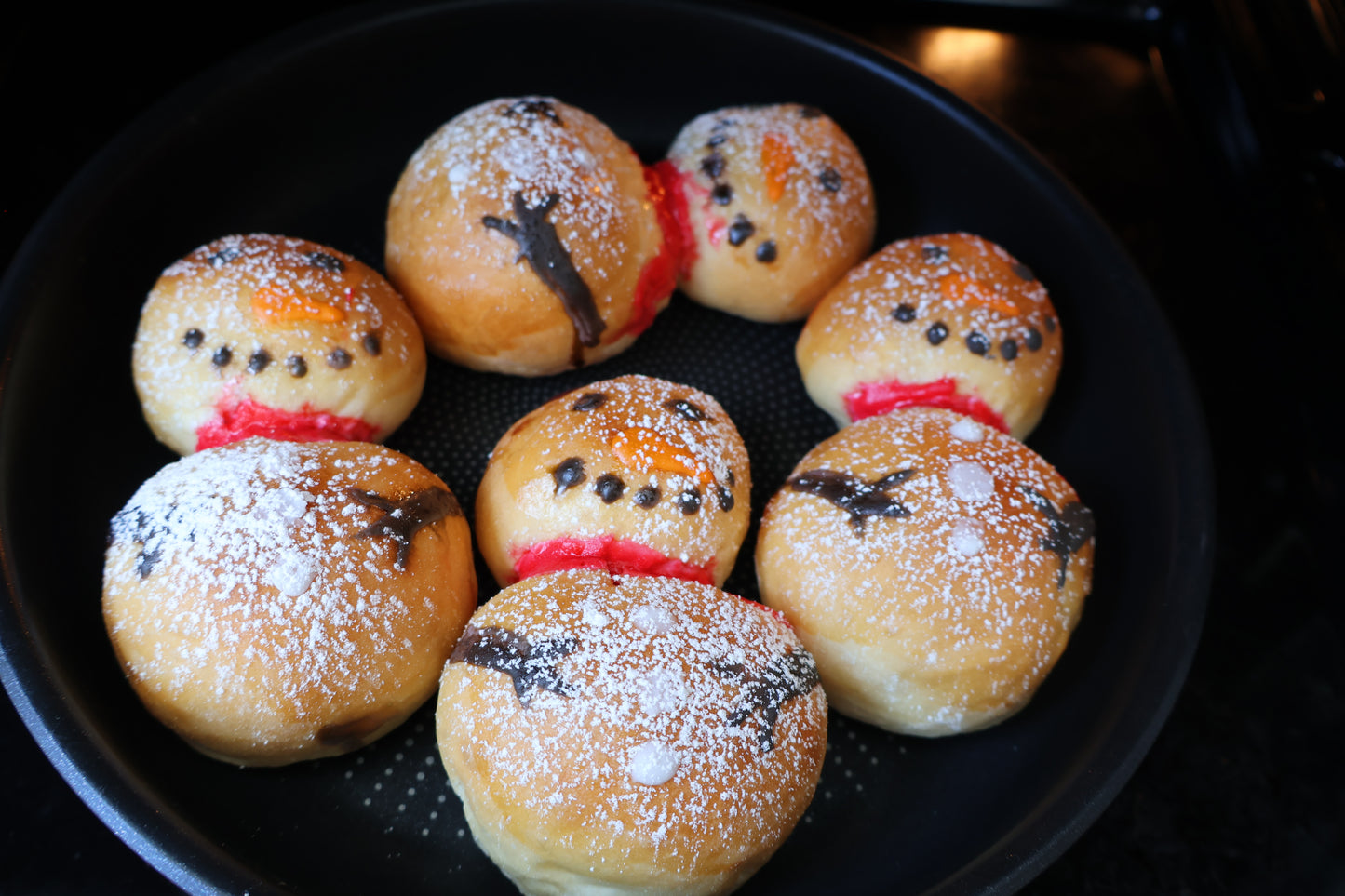 Snowman Buns - Box of Six