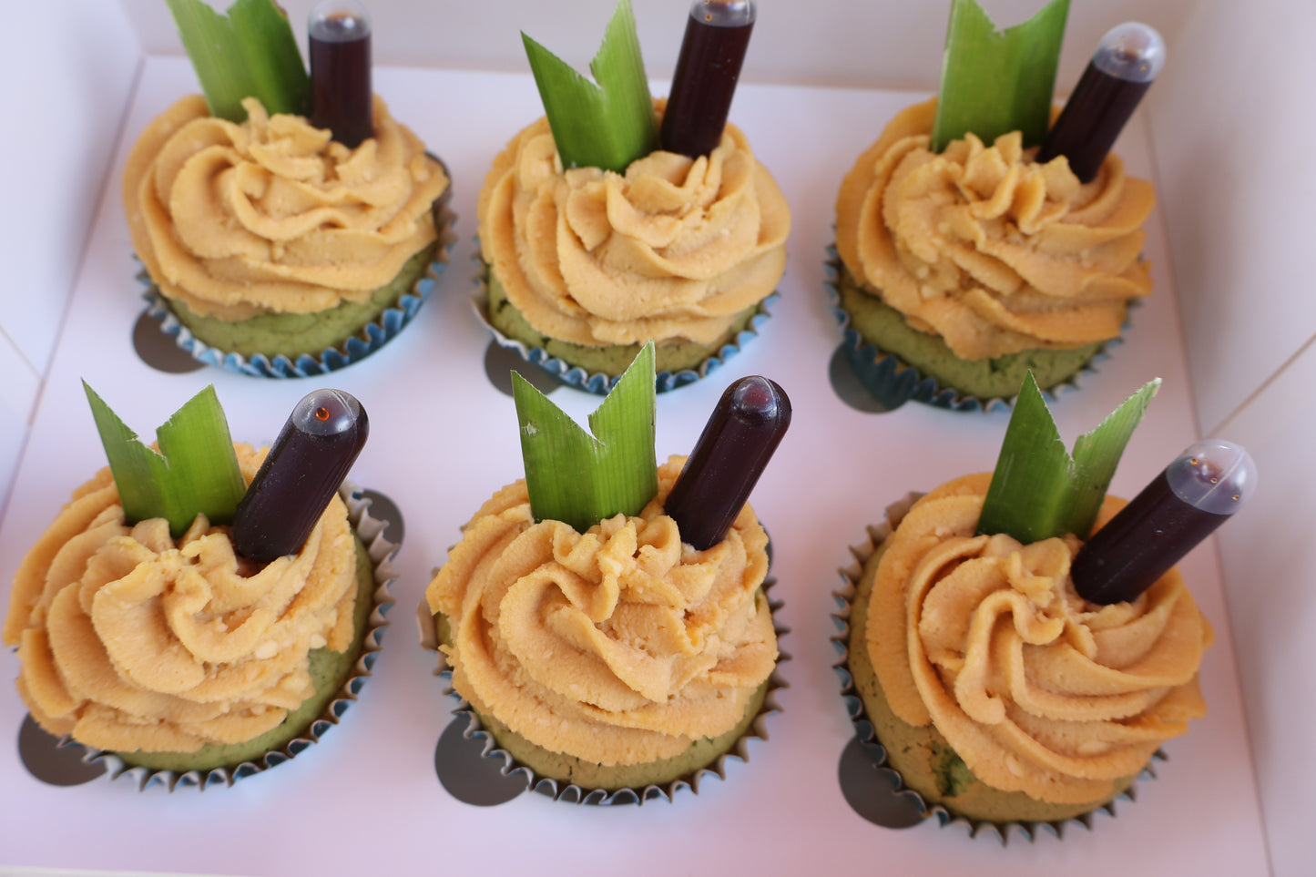 Pandan Gula  Melaka Cupcakes