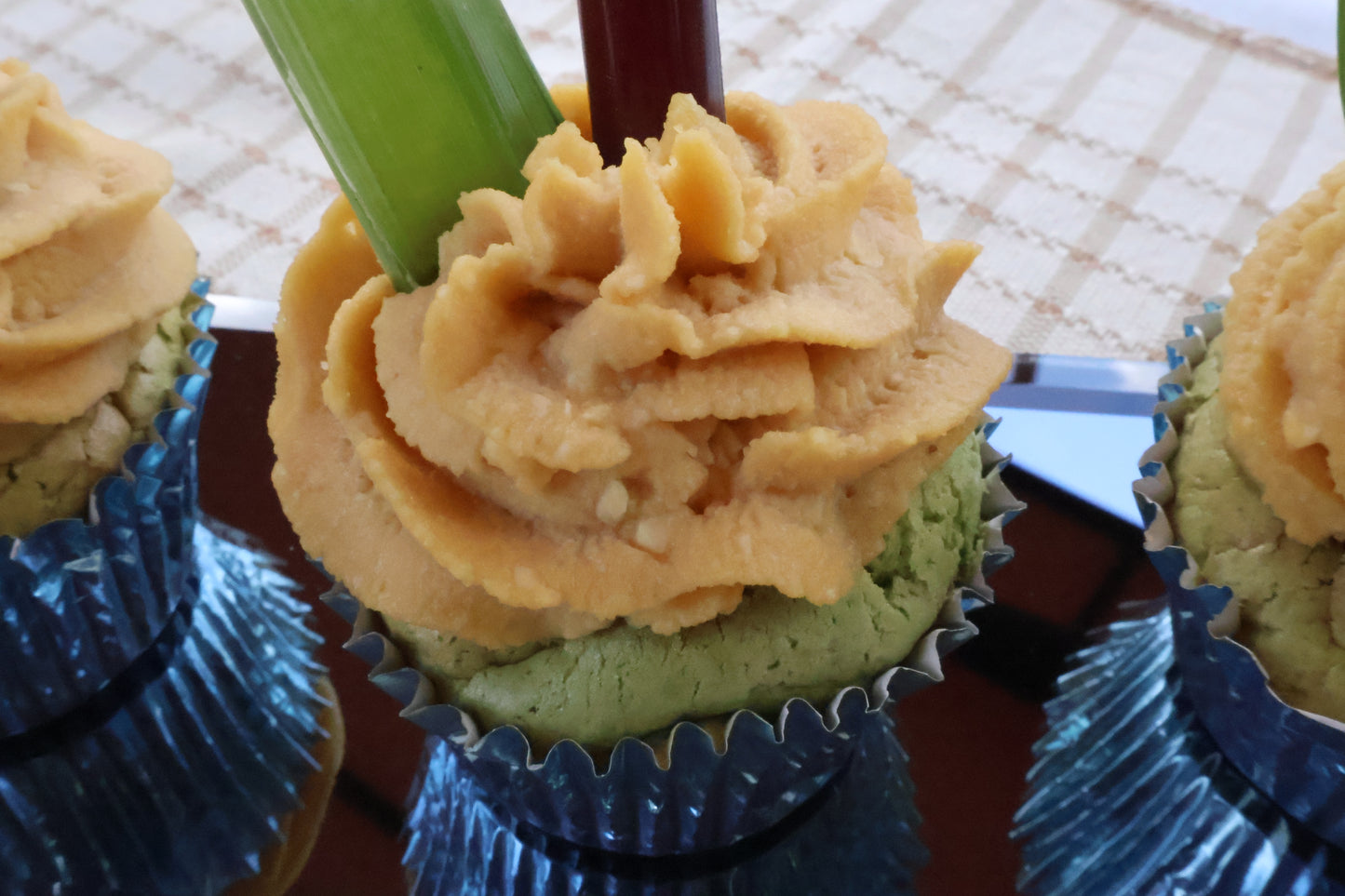 Pandan Gula  Melaka Cupcakes