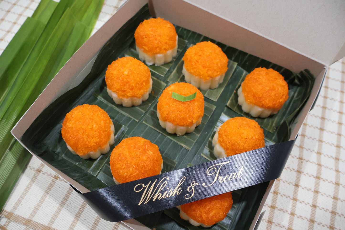 Getuk Ubi - Mashed Cassava Cake / Sweet Cassava Cake -Box of 09 Pieces