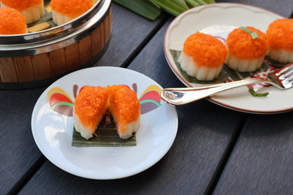 Getuk Ubi - Mashed Cassava Cake / Sweet Cassava Cake -Box of 09 Pieces