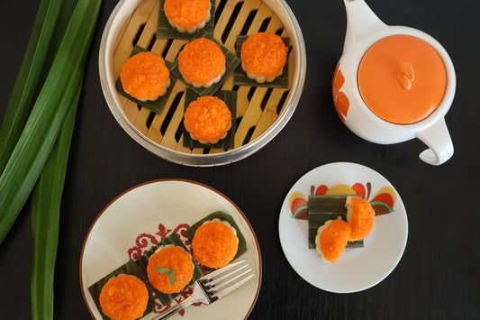 Getuk Ubi - Mashed Cassava Cake / Sweet Cassava Cake -Box of 09 Pieces