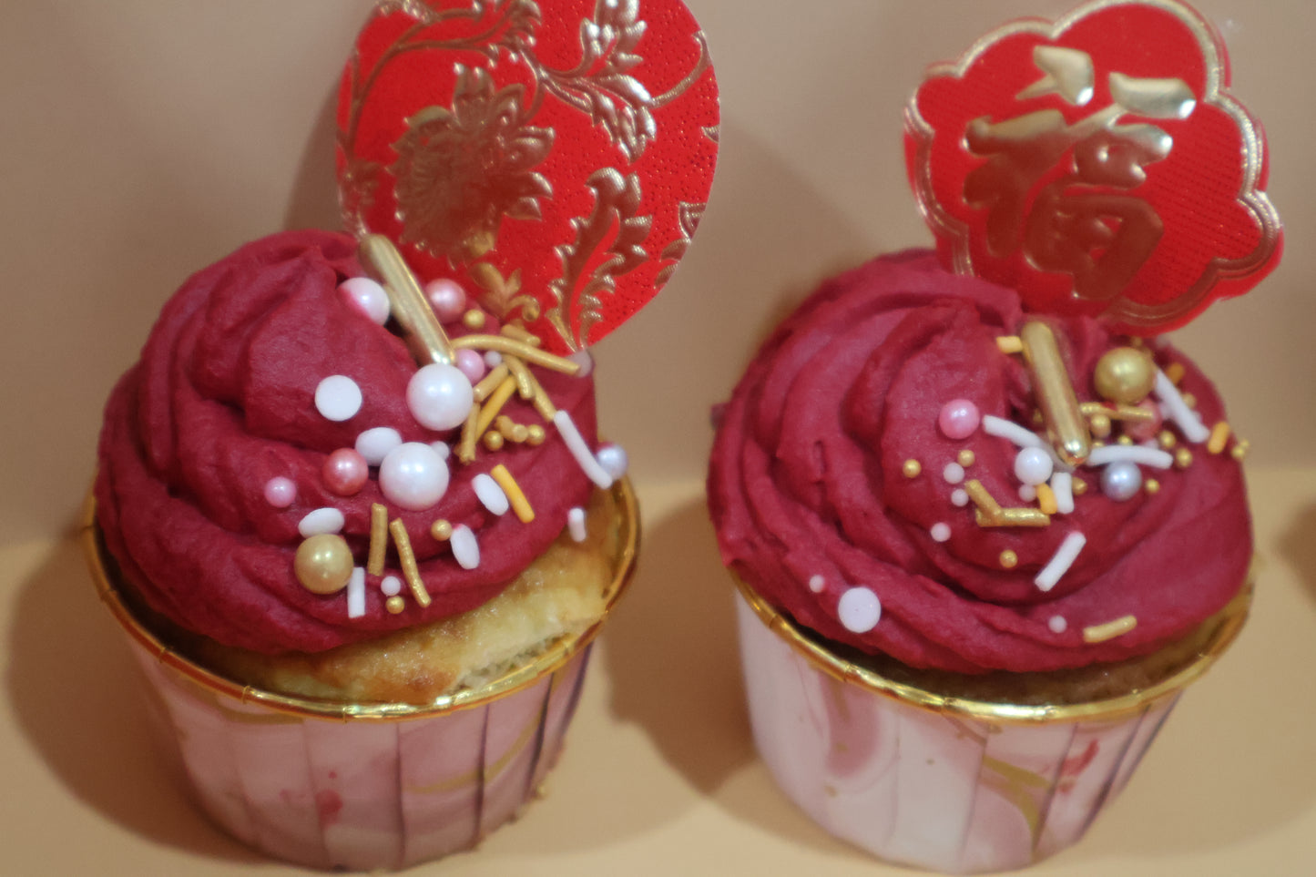 Lunar Year Cupcakes - Miss this, wait until next year
