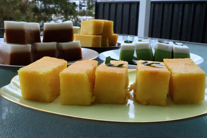 Kuih Bingka / Bake Cassava Cake - Box of 10 Pieces