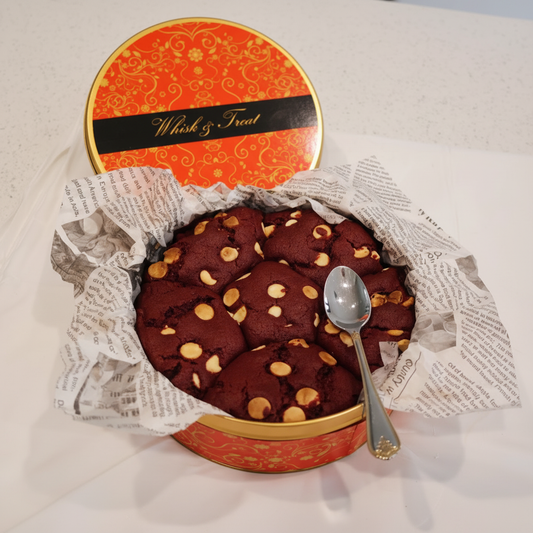 Red velvet with cream cheese filling